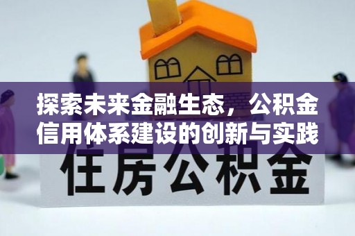 温县探索未来金融生态，公积金信用体系建设的创新与实践