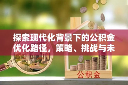 温县探索现代化背景下的公积金优化路径，策略、挑战与未来展望