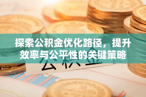 温县探索公积金优化路径，提升效率与公平性的关键策略