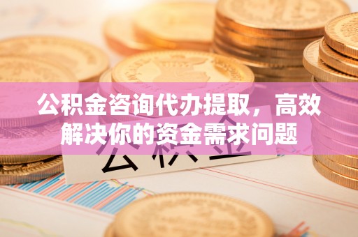 温县公积金咨询代办提取，高效解决你的资金需求问题