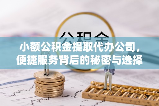 温县小额公积金提取代办公司，便捷服务背后的秘密与选择指南