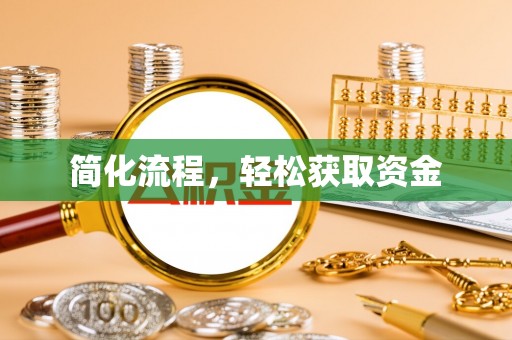 温县简化流程，轻松获取资金