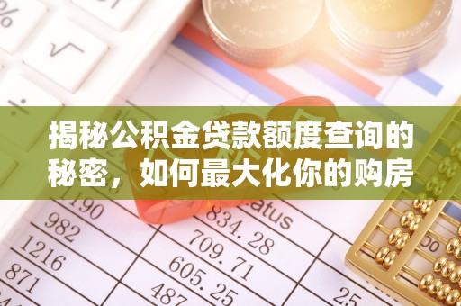 温县揭秘公积金贷款额度查询的秘密，如何最大化你的购房资金？