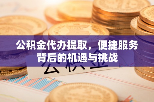 温县公积金代办提取，便捷服务背后的机遇与挑战