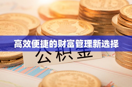 温县高效便捷的财富管理新选择